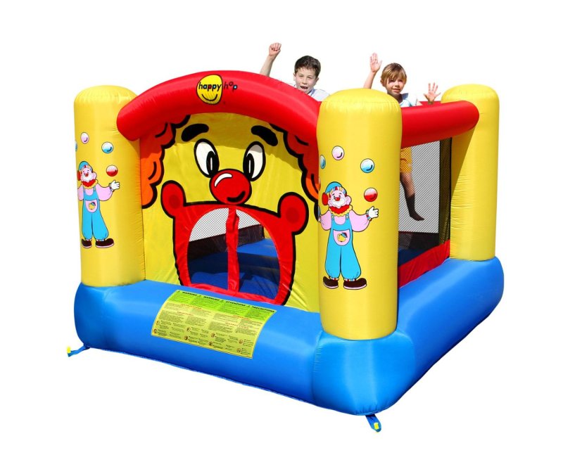 Ab 1.500,00€ Warenkorb kostenfrei dazu: Hüpfburg HappyHop Clown 5,06 m²