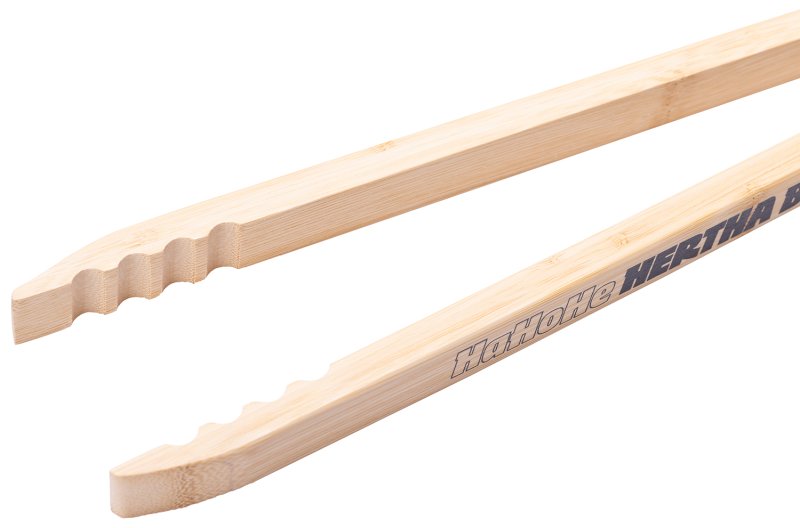 Grillfürst Grillzange Bambus 60 cm extra lang - Hertha BSC Edition