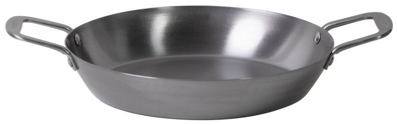 Hot Wok Paella Pfanne aus Carbonstahl / Ø 30cm