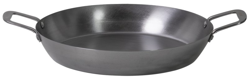 Hot Wok Paella Pfanne aus Carbonstahl / Ø 35cm