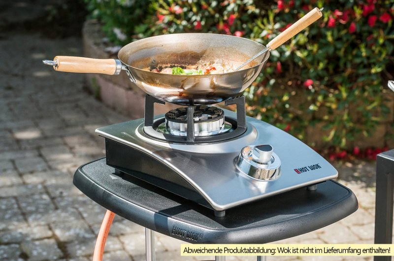 Hot Wok Silver Line Wokbrenner Gas 4,5 kW / Edelstahl