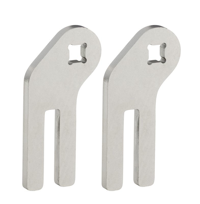 Flammlachsbrett Nut 6mm - 2er Set