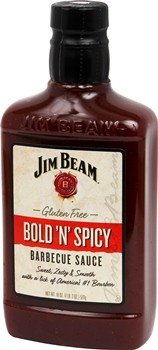Jim Beam Bold N Spicy BBQ Sauce 510g