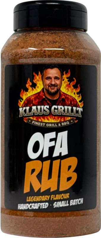 Klaus grillt OFA Rub 750 g Streuer