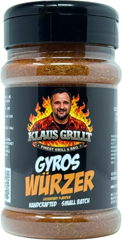 Klaus grillt Gyros Würzer 210g Streuer