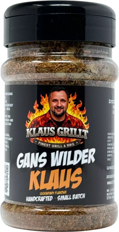Klaus grillt Gans Wilder Klaus 160g Streuer