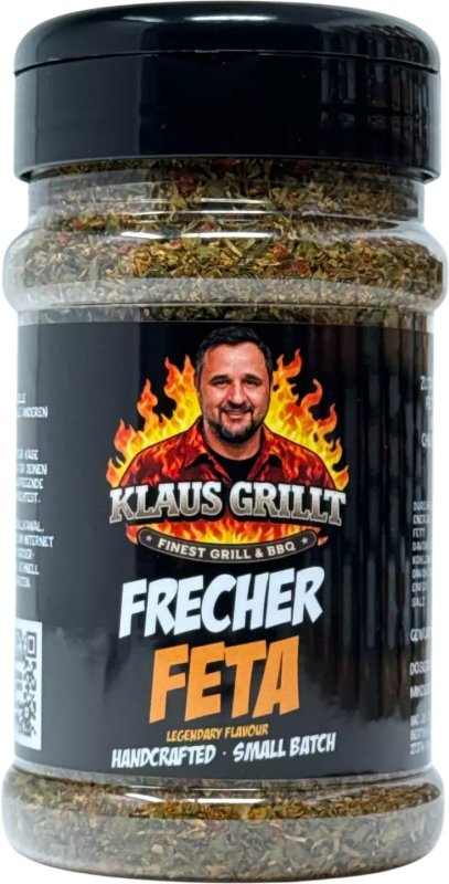 Frecher Feta Würzmischung 90g Streuer by Klaus grillt