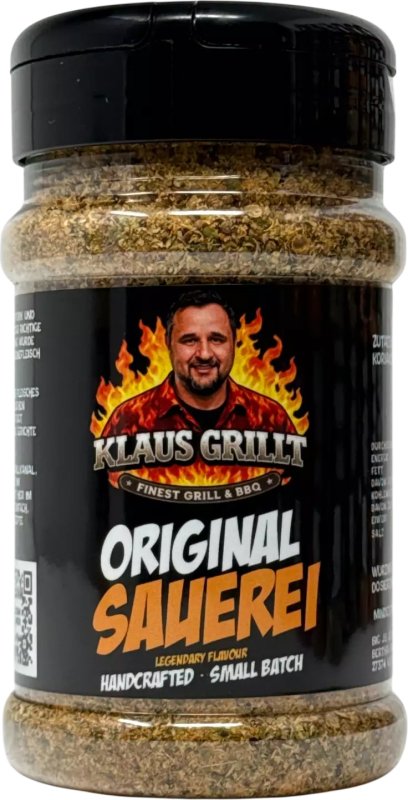 Klaus grillt Sauerei Rub 210g Streuer