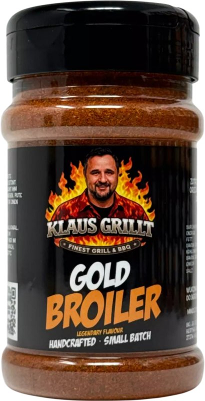 Goldbroiler Rub 220g Streuer by Klaus grillt