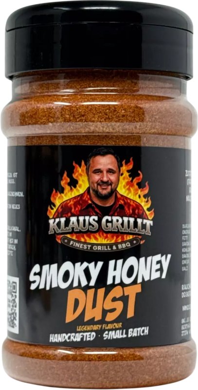 Klaus grillt Smoky Honey Dust 210g Streuer