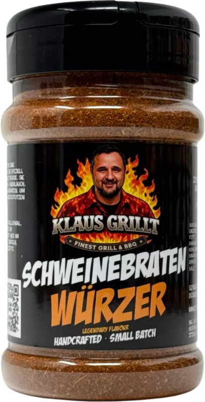 Klaus grillt Schweinebraten Würzer 190g Streuer