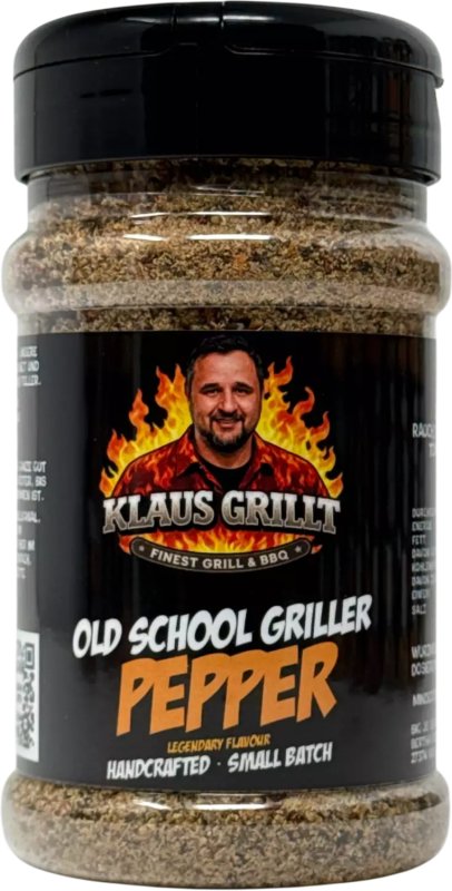 Klaus grillt OSG Pepper 240g Streuer