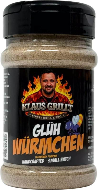 Klaus grillt Glühwürmchen 250g Streuer