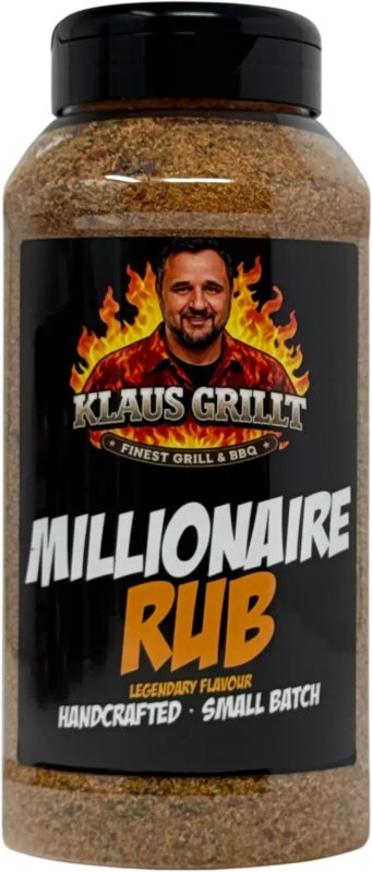 Klaus grillt Millionärs Rub 720g Streuer