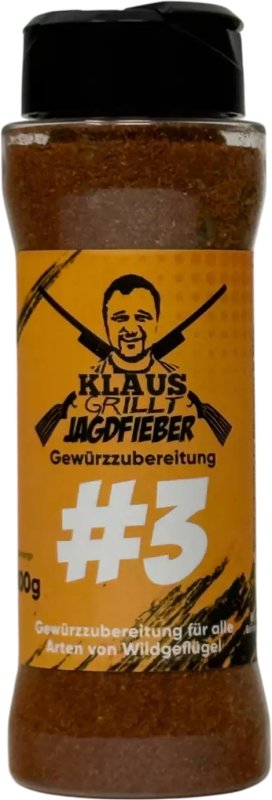 Klaus grillt Jagdfieber #3 100g Streuer