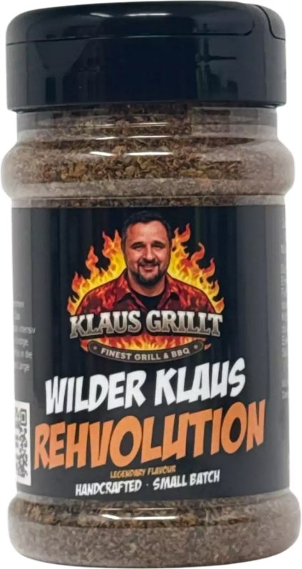 Klaus grillt Rehvolution 170g Streuer