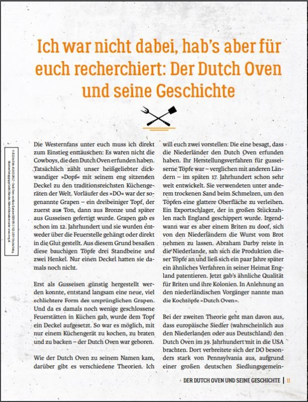 Klaus grillt Dutch Oven Buch - 60 unfassbar leckere Rezepte