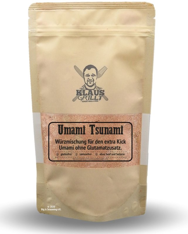 Umami Tsunami Gewürzmischung 250 g Beutel by Klaus grillt