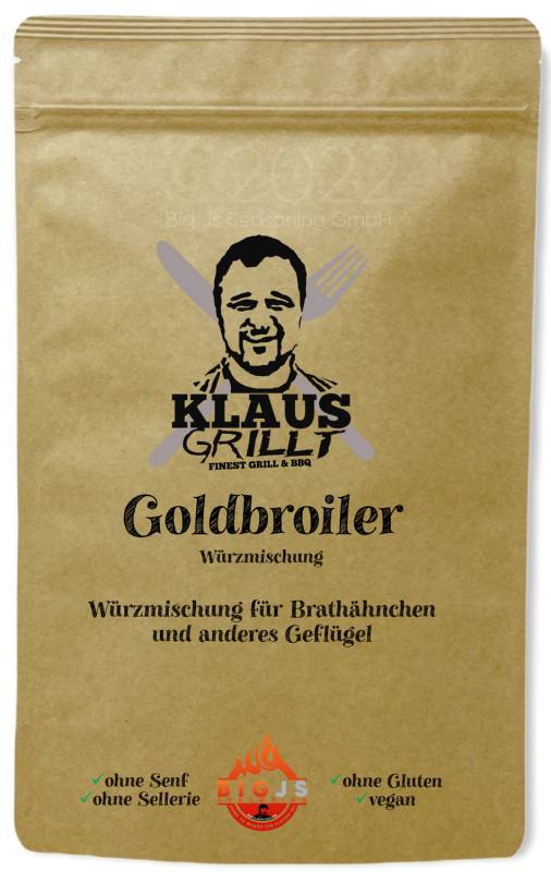 Goldbroiler Würzmischung 750 g Beutel by Klaus grillt