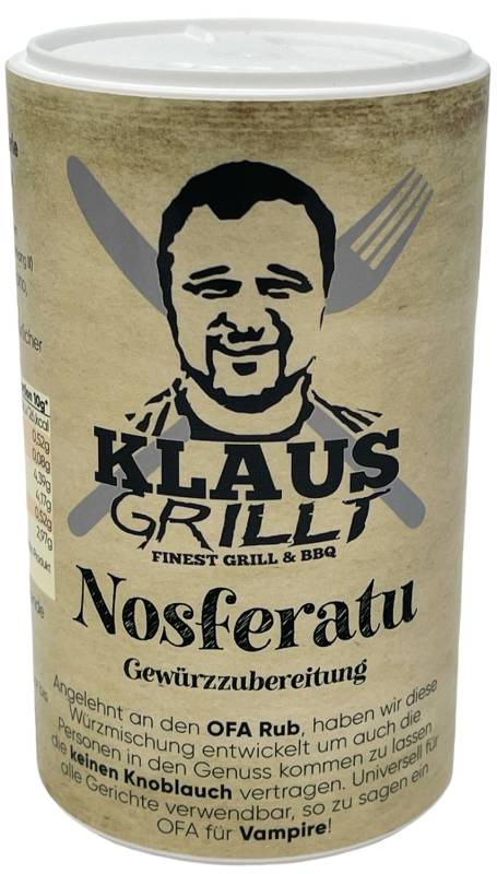 Nosferatu 100 g Streuer by Klaus grillt