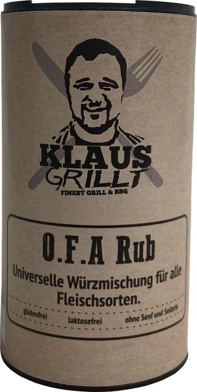 O.F.A Rub 120 g Streuer by Klaus grillt