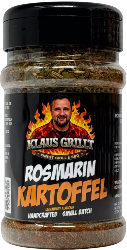 Rosmarin Kartoffel Würzer 190g Streuer by Klaus grillt