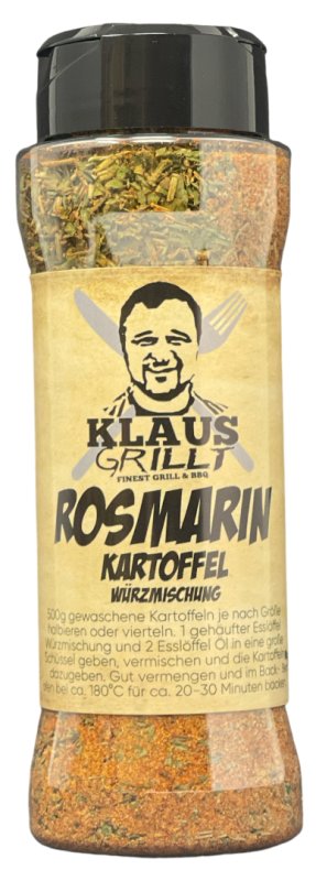 Rosmarin Kartoffel Würzer 100 g Streuer by Klaus grillt