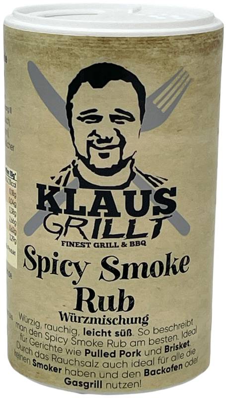 Spicy Smoke Rub 100 g Streuer by Klaus grillt