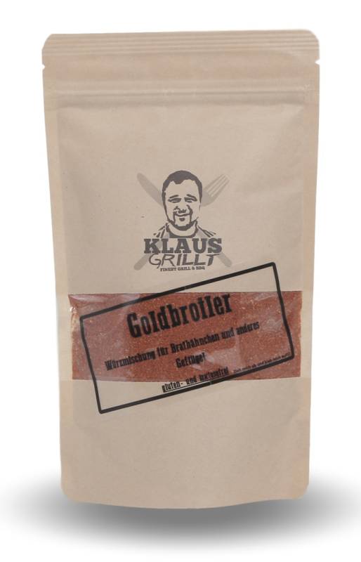 Goldbroiler Würzmischung 250 g Beutel by Klaus grillt