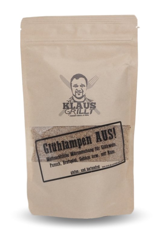 Glühlampen AUS! Gewürzmischung 250 g Beutel by Klaus grillt