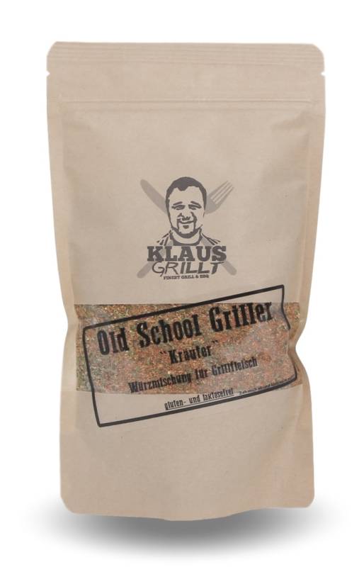 Old School Griller Kräuter 200 g Beutel by Klaus grillt