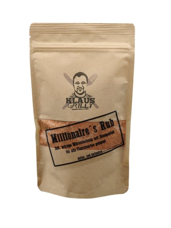 Millionärs Rub 250 g Beutel by Klaus grillt