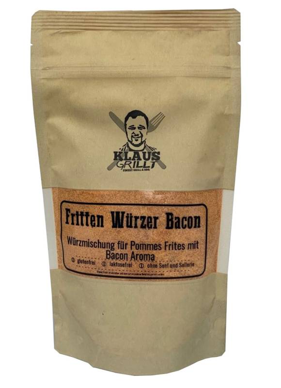 Frittenwürzer Bacon 250 g Beutel by Klaus grillt