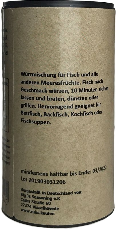 Fischers Klause Gewürzmischung 120 g Streuer by Klaus grillt