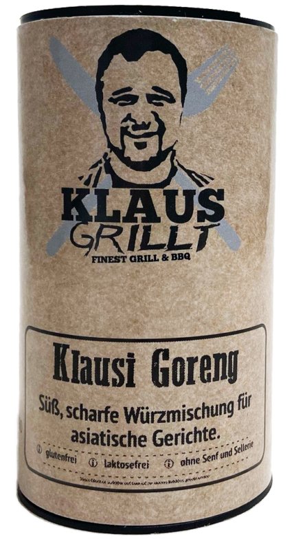 Klausi Goreng Gewürzmischung 120g Streuer by Klaus grillt