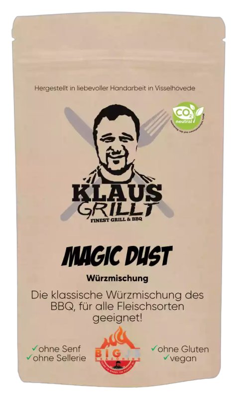 Magic Dust Rub 250 g Beutel by Klaus grillt
