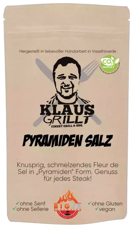 Pyramiden Salz 200 g Beutel by Klaus grillt