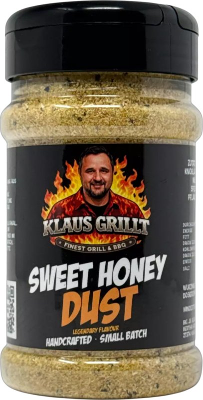 Klaus grillt Sweet Honey Dust 230g Streuer