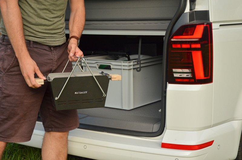 Knister Grill Small - Holzkohle Kompaktgrill