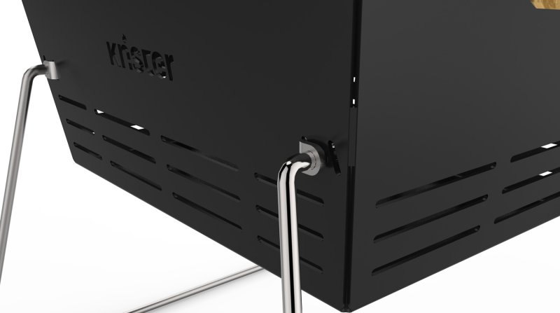 Knister Grill Small - Holzkohle Kompaktgrill