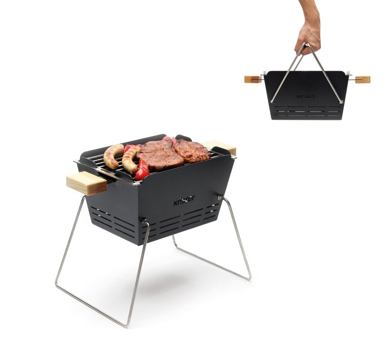 Knister Grill Small - Holzkohle Kompaktgrill