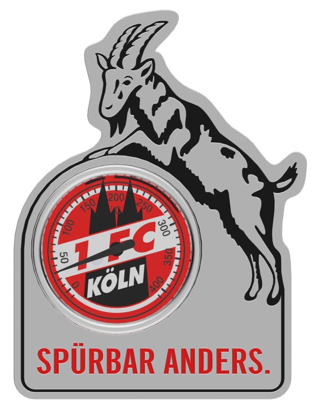 Grillfürst G510G 5-Brenner Gasgrill - 1. FC Köln Edition - Gusseisenroste
