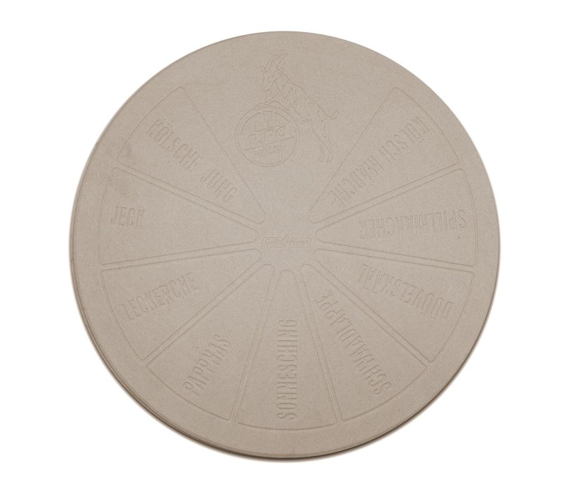 Grillfürst Pizzastein 33 cm - 1.FC Köln Edition