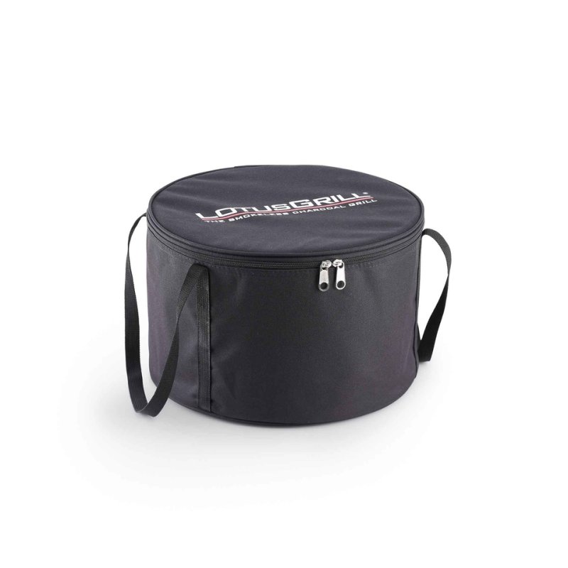 LotusGrill S - Holzkohle Tischgrill - Pflaumenlila inkl. Tasche