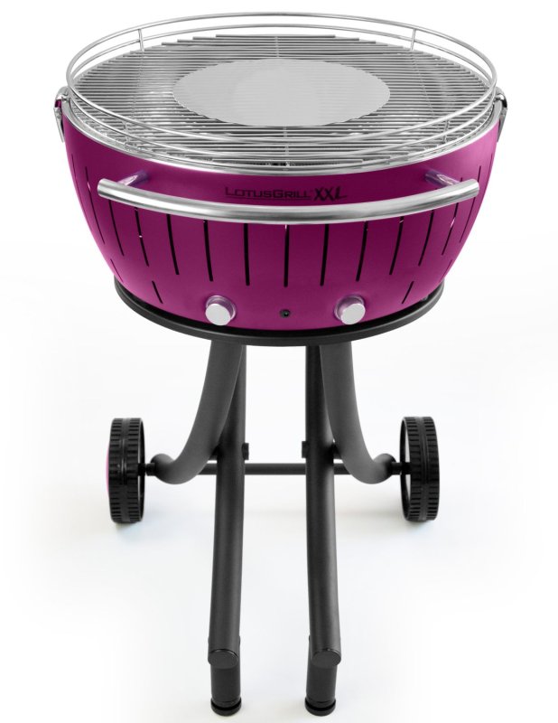 LotusGrill XXL - Holzkohle Grillstation - Pflaumenlila - Retouren-Grill