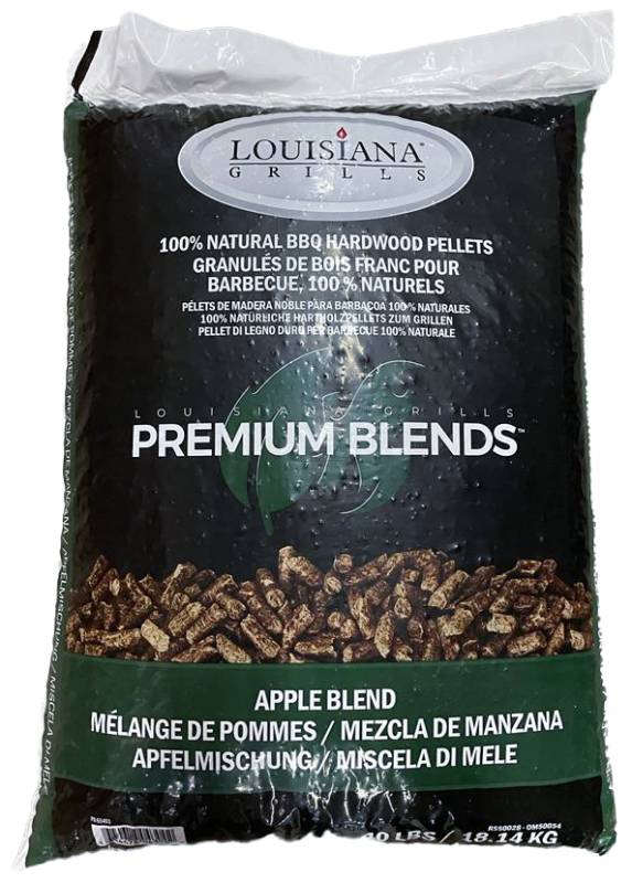 Louisiana Grills Hartholz Pellets - Apple Blend - 18 kg