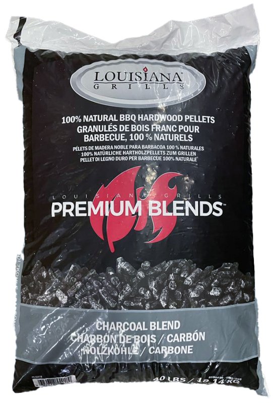 Louisiana Grills Hartholz Pellets - Charcoal Blend - 18 kg