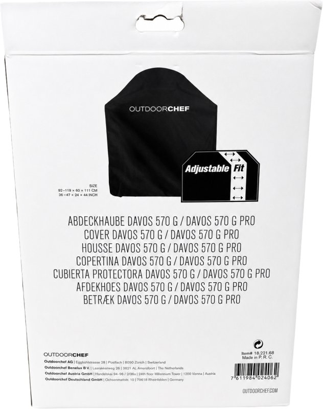 Outdoorchef Abdeckhaube Davos 570G / 570G Pro Kugelgrill