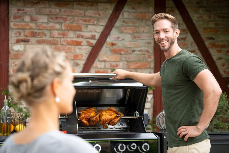 Outdoorchef Drehspieß HEAT / QUBE