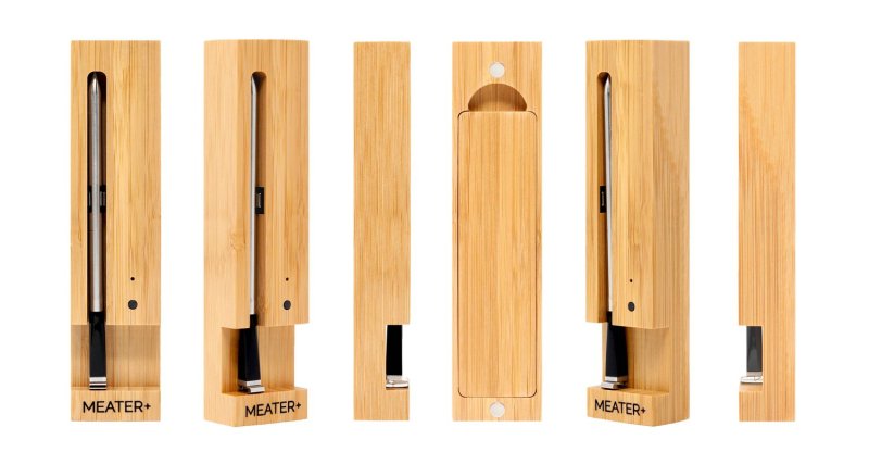 MEATER Plus Bluetooth / WLAN Grillthermometer - 50 Meter Reichweite